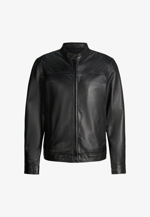 Strellson, Lederjacke - schwarz