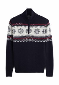 Monoprix JACQUARD DE NOËL - Pullover - marine