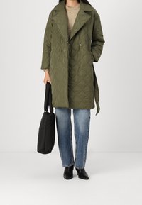 VILA Vinterfrakke - khaki