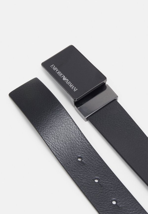 CINTURA VITELLO GRANATO PLATE BELT - Belt - nero3