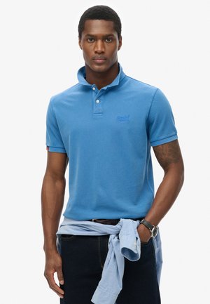 VINTAGE DESTROY  - Polo - monaco blue