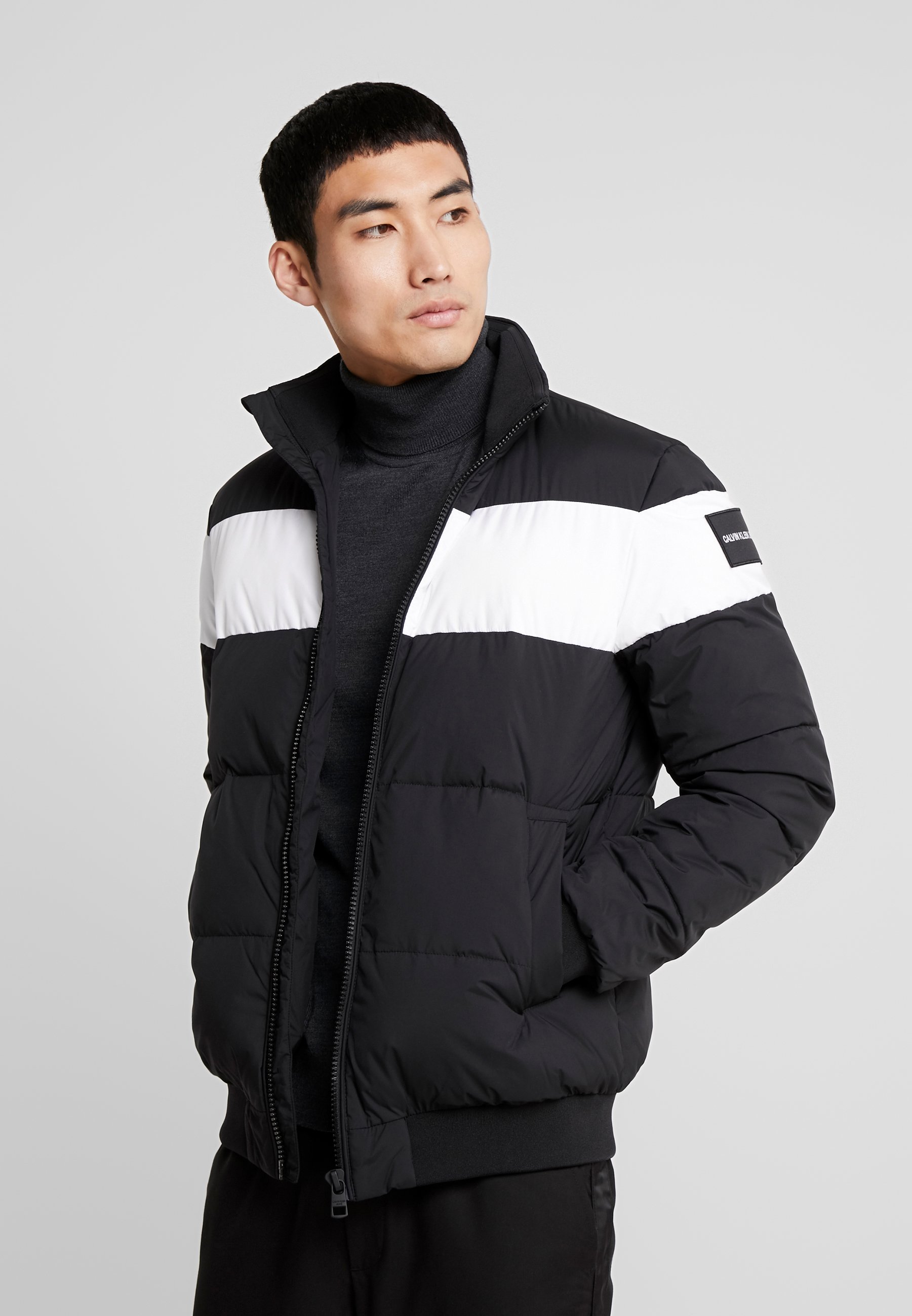 Calvin klein logo padded puffer Clearance