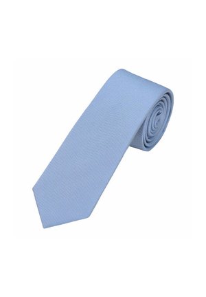 Seidenfalter Krawatte - hellblau