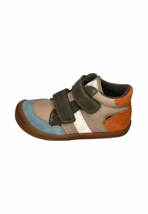 koel, KOEL BAREFOOT KINDER ÜBERGANGSSCHUHE SNEAKERS DOURO TEX TAUPE UNISEX - Baby shoes - taupe