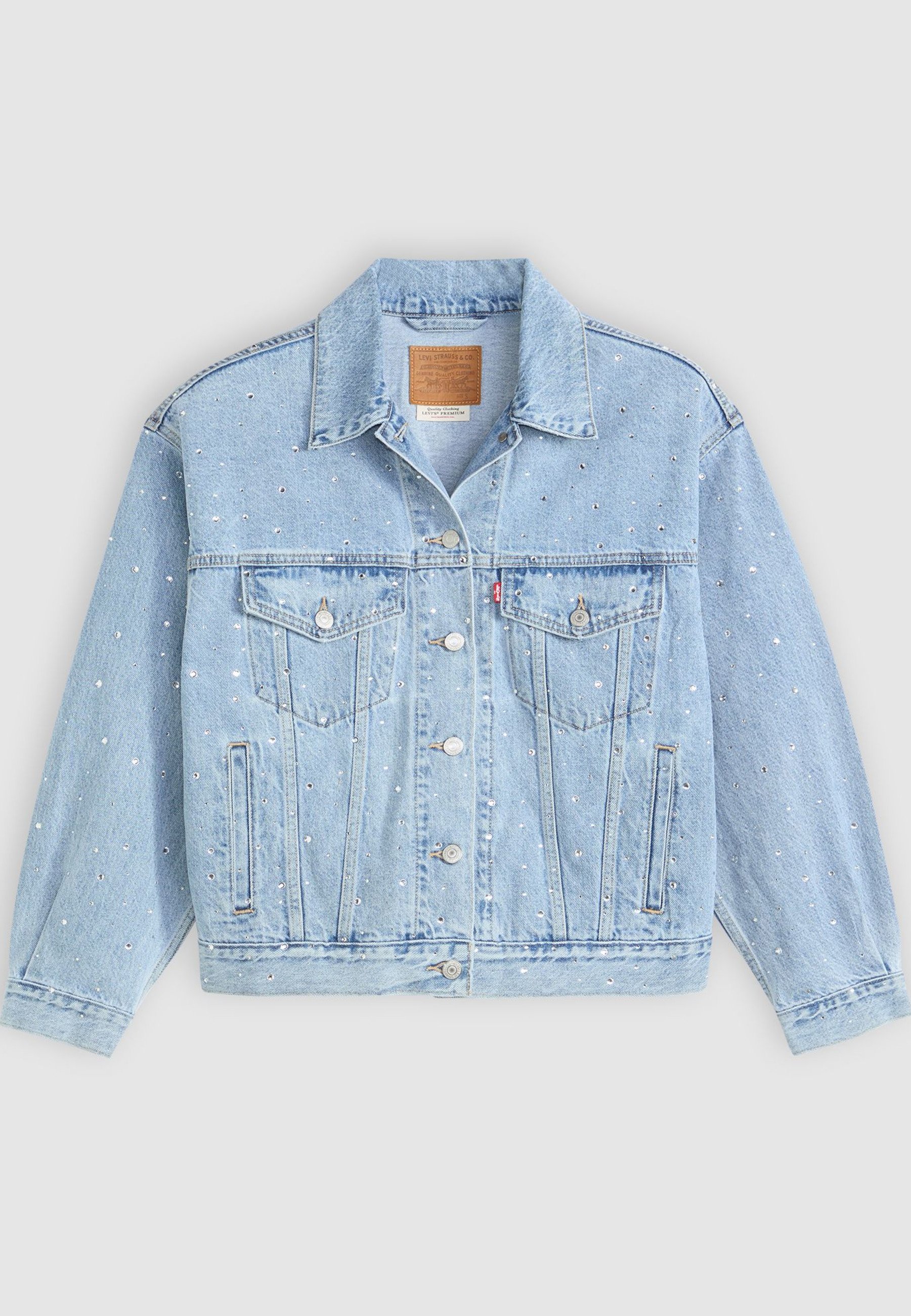 Levi's® 90S TRUCKER - Denim jacket - dazzle me/light-blue denim