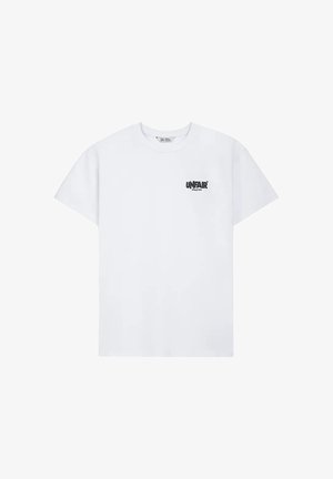 UNFAIR ATHLETICS, UNFAIR ATHLETICS HERREN T-SHIRT CLASSIC LABEL WHITE - Print T-shirt - white