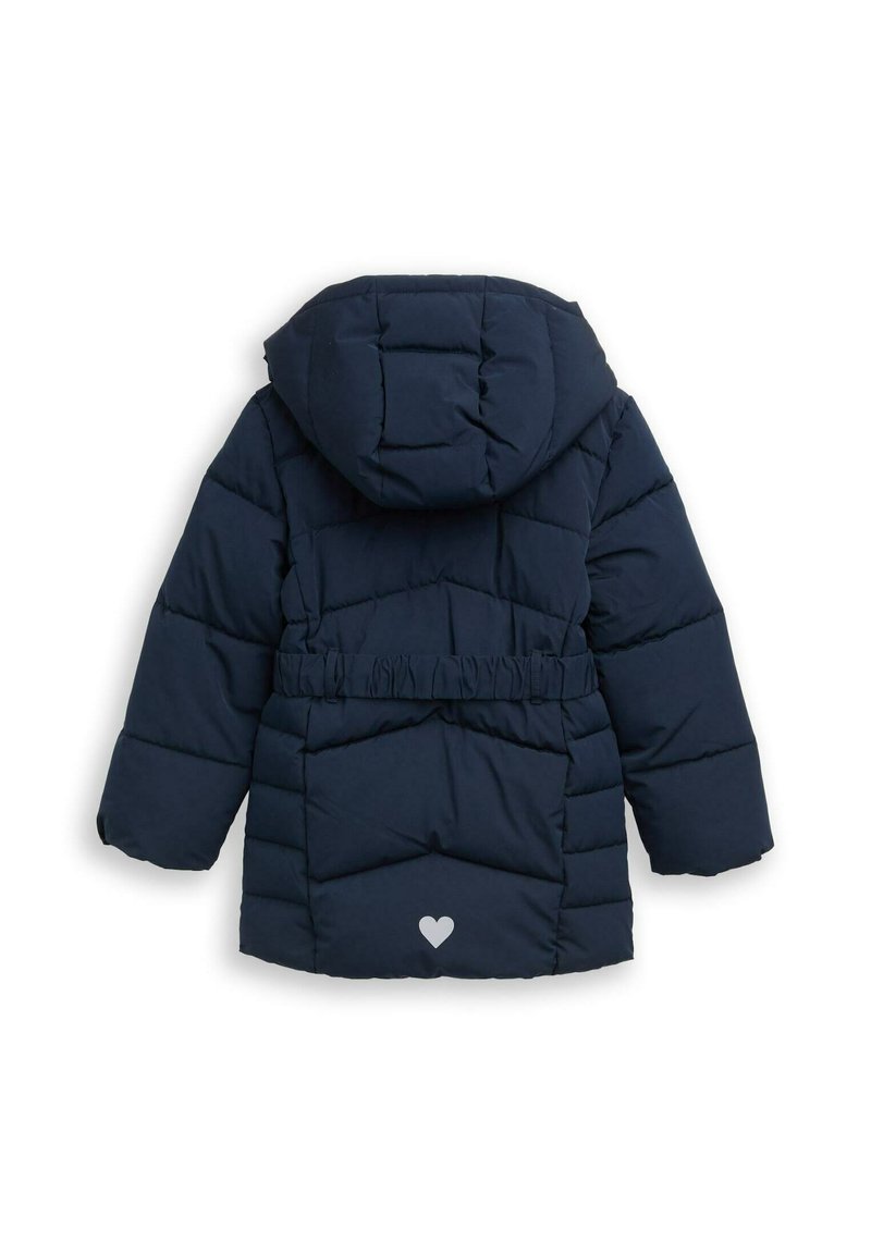 TOM TAILOR PUFFER- MIT GÜRTEL Cappotto invernale sky captain
