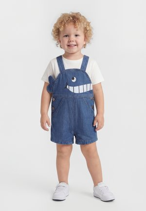 Stella McCartney Kids Salopette en jean - azure blue
