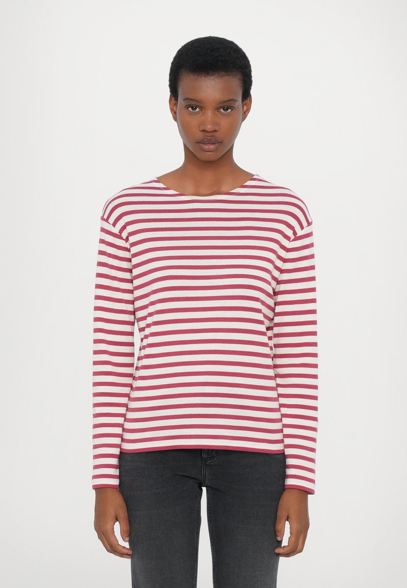 CLOSED BASIC LONG SLEEVE - Top dugih rukava - cherry red