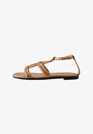 Next, REGULAR FIT - FOREVER COMFORT® WEAVE GLADIATOR SANDALS . - Sandalias - camel