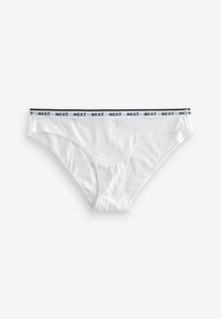 Next RICH LOGO KNICKERS 4 PACK - Donji dijelovi bikinija - gingham print mauve grey marl white