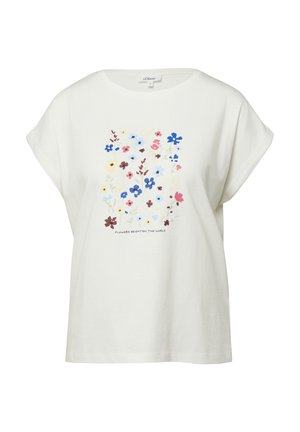 s.Oliver, - T-shirt z nadrukiem