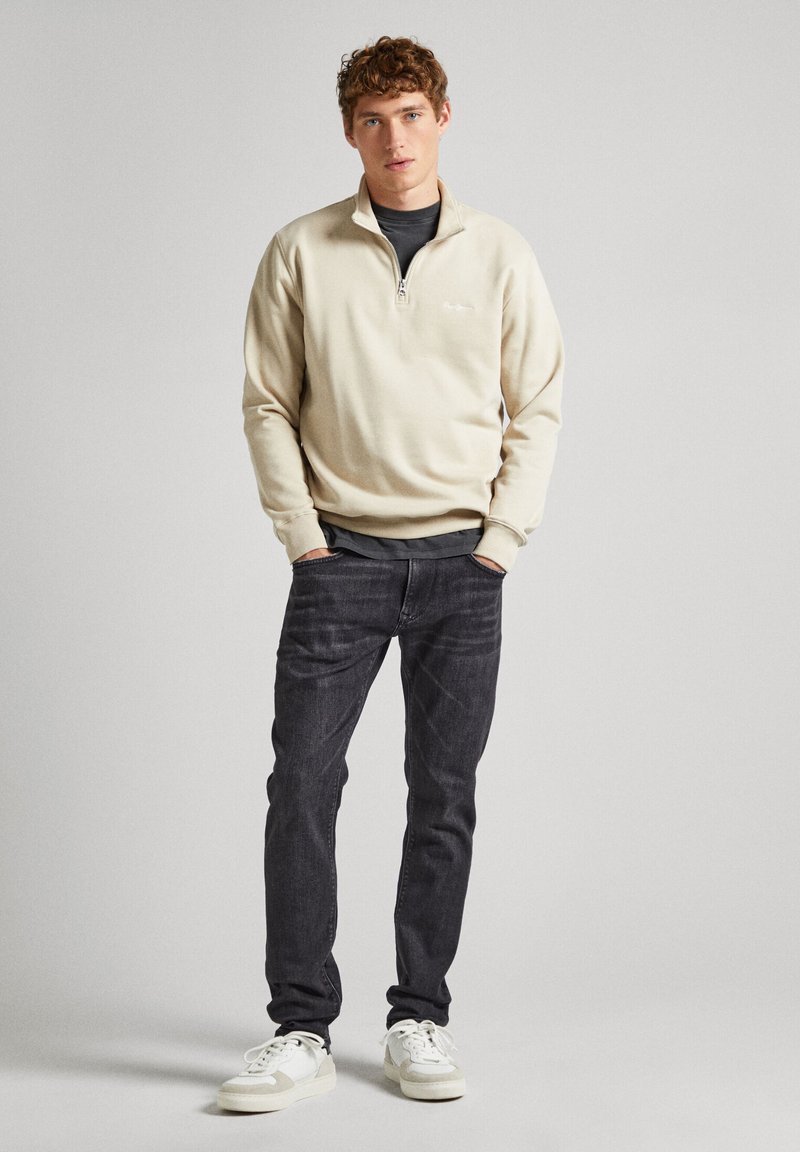 Pepe Jeans Jeans Tapered Fit zwart denim/blackdenim Pepe Jeans Jeans Tapered Fit zwart denim/blackdenim