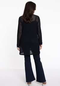 YOEK DETAIL - Button-down blouse - blue