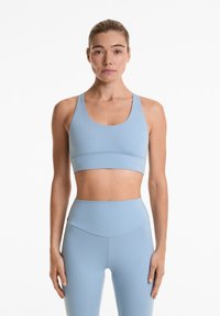 OYSHO STRAPPY BACK - Sportski grudnjak s blagom potporom - mottled royal blue