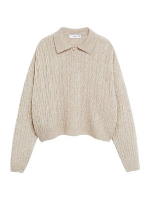 Strickpullover - beige