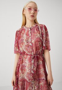JDY JDYJENIFY LIFE SHIRT DRESS - Φόρεμα πουκάμισο - oatmeal/rosebud