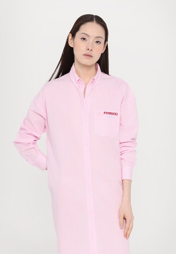 GINGHAM LOGO SHIRT DRESS - Shirt dress2