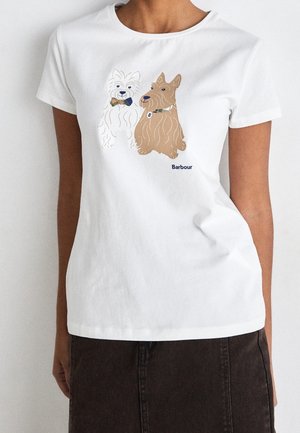 T-Shirt print - white