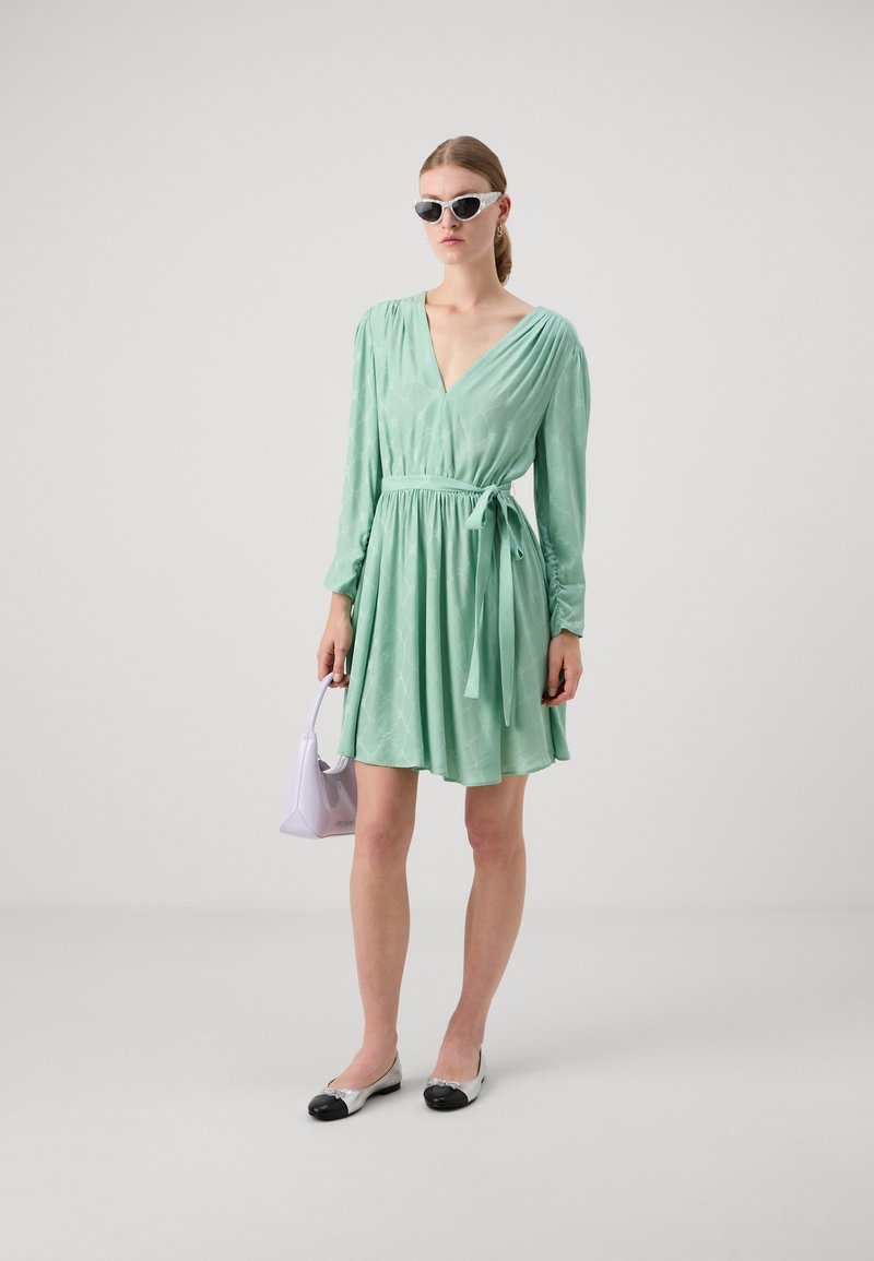 HUGO KARMELIA - Day dress - green - Zalando