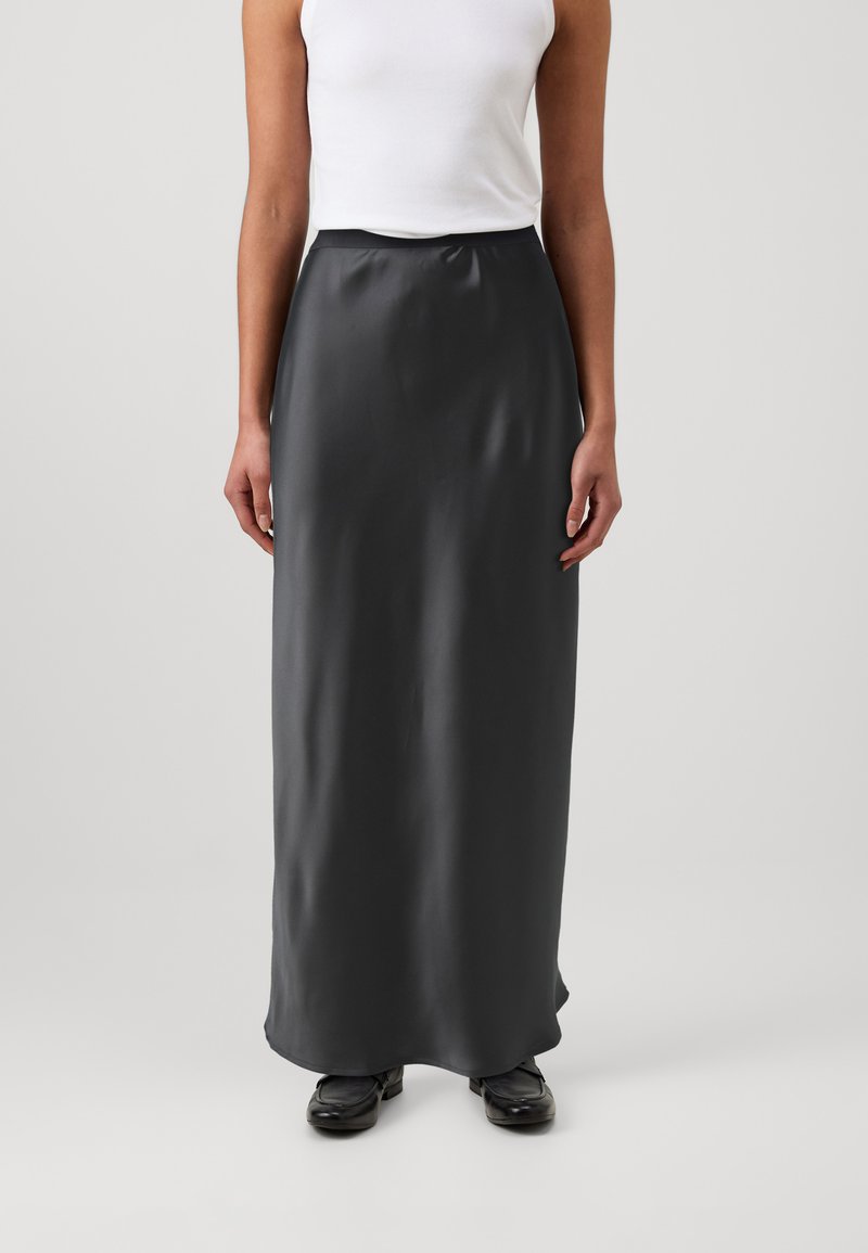 Gina Tricot Tall MIDI SKIRT - Dolgo krilo - black