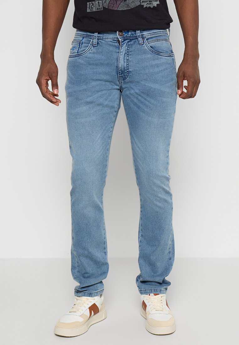 INDICODE JEANS Straight leg jeans blauw INDICODE JEANS Straight leg jeans blauw