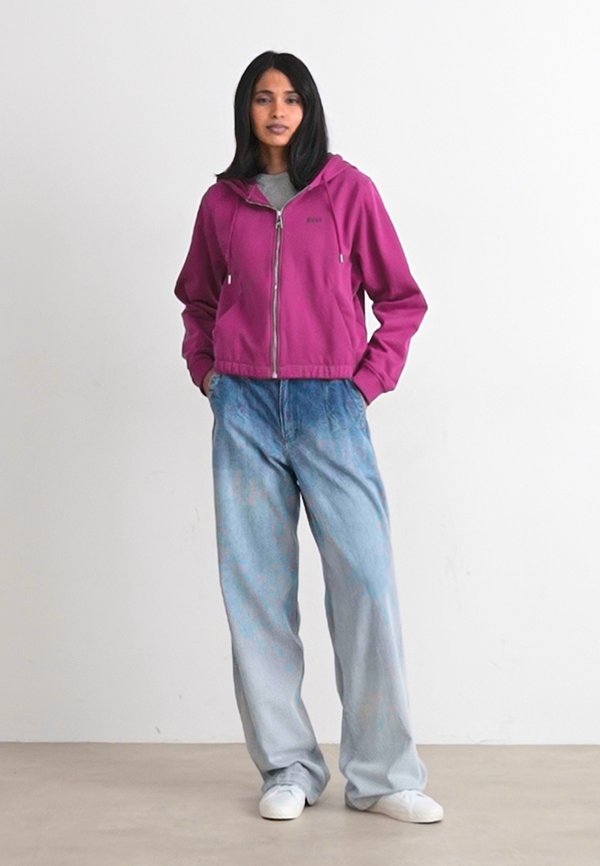 EMUS - Zip-up sweatshirt - medium purple3