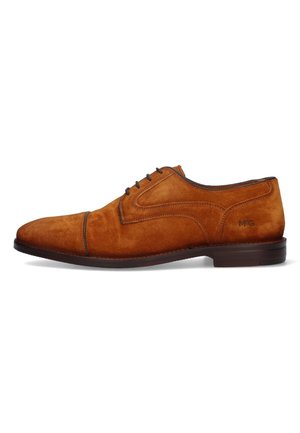 DRESSY NETTE - Smart lace-ups - cognac