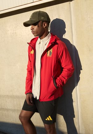 BELGIUM TIRO TECH FULL ZIP - Αντιανεμικό μπουφάν - team power red 2