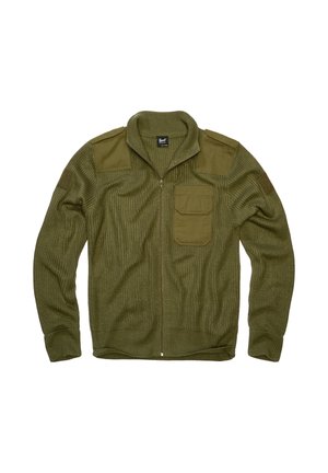 Brandit, BW CARDIGAN - Cardigan - olive