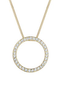 Elli SPARKLING BASIC - MIT KRISTALLEN VON SWAROVSKI® - Halskette - gold-coloured