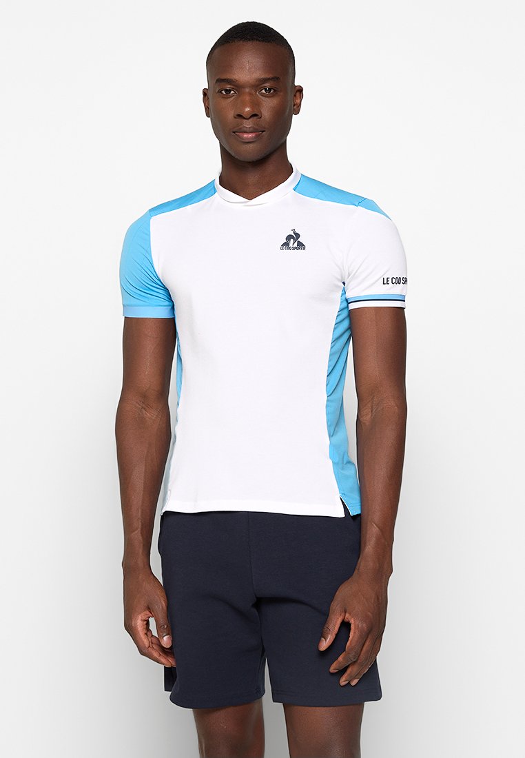 Le Coq Sportif Sport T-shirt lichtblauw Le Coq Sportif Sport T-shirt lichtblauw