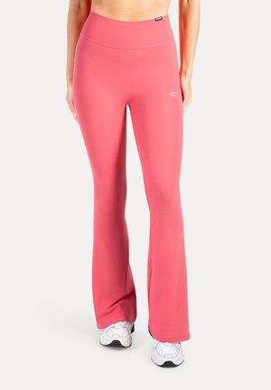 FLARED HIGH WAIST AURICA - Leggings - pink