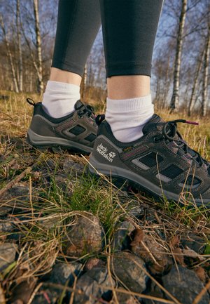 VOJO 3 TEXAPORE LOW W - Hikingschuh - dark steel/purple