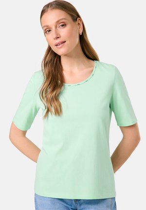 KURZARM RUNDHALS  - Print T-shirt - mojito green