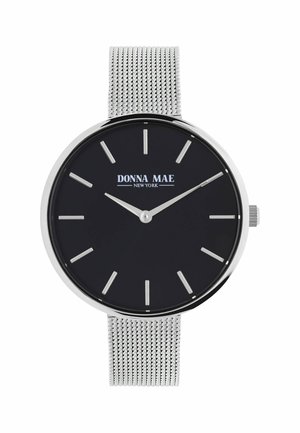 Horloge - silver black