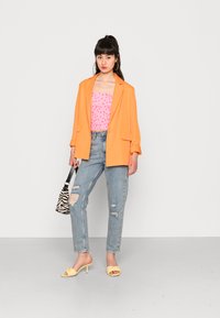 Pieces PCTAYLIN SMOCK - Top - prism pink