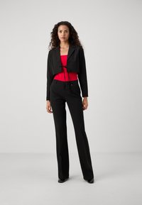 ONLY Tall ONLABBA LIFE FLARED - Nohavice - black