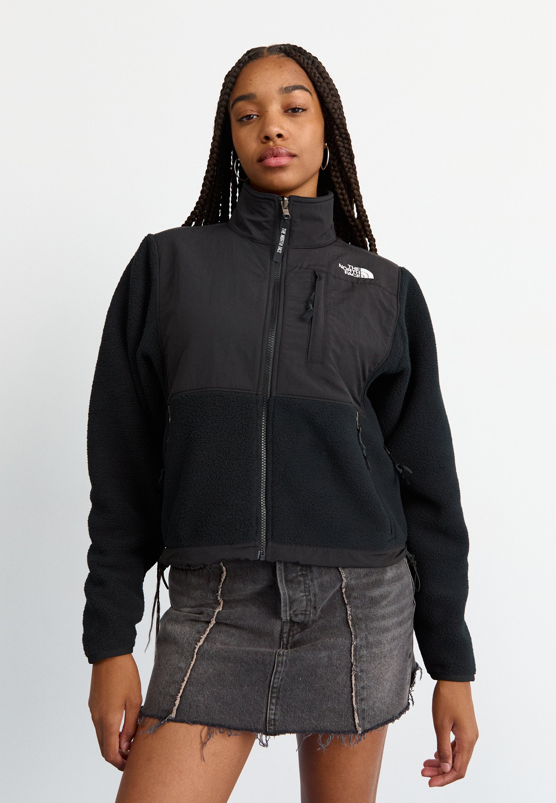 The North Face RETRO DENALI JACKET - Fleece jacket - black - Zalando