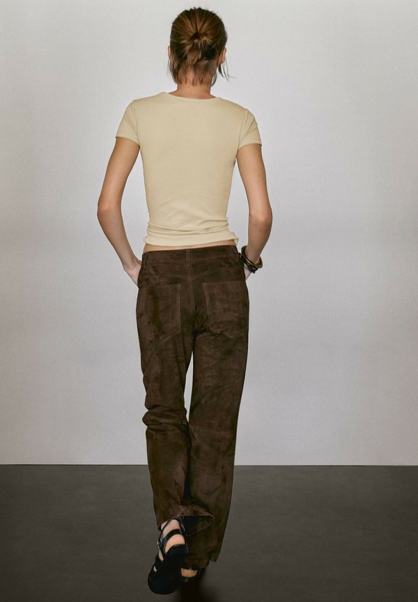 SHORT SLEEVE - Basic T-shirt - BEIGE2