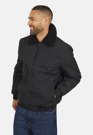 COLLARED HARRINGTON - Übergangsjacke - black