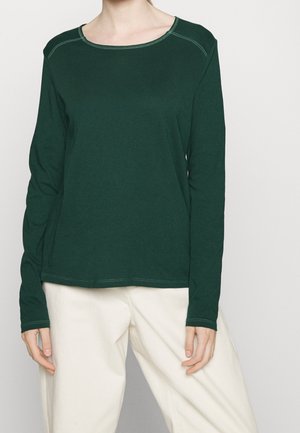 Langærmet T-shirt - dark green