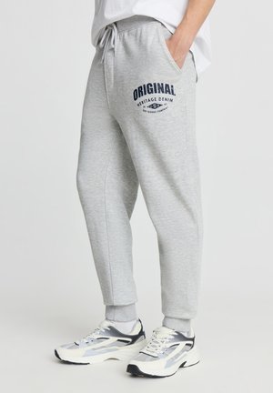 CON S - Pantaloni sportivi - grigio chiaro melange