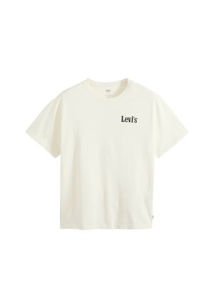 Levi's®, LSE_SS RELAXED FIT TEE BOXTAB 5IN BLACK. - T-shirt con stampa - levis records crus neutrals