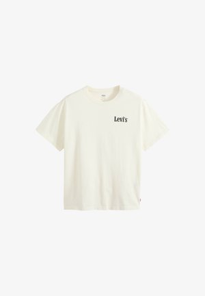 Levi's®, LSE_SS RELAXED FIT TEE BOXTAB 5IN BLACK. - T-shirt con stampa - levis records crus neutrals