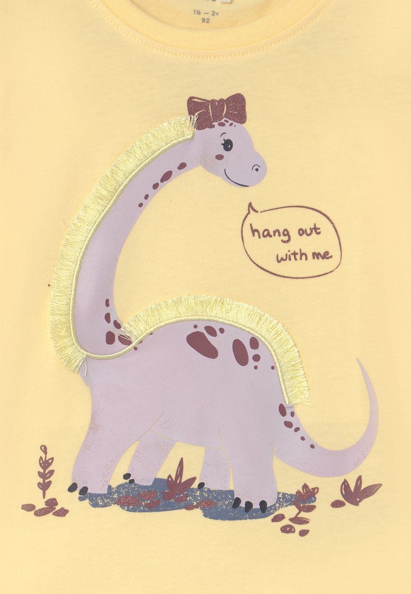 Kinder T-Shirts | Name it NMFBRONTO Langarmshirt double cream/gelb - EM38098 Kinder T-Shirts | Name it NMFBRONTO Langarmshirt double cream/gelb - EM38098