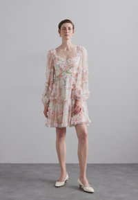 Needle & Thread IMMORTAL MAEVE LONG SLEEVE MINI DRESS - Koktélruha / Partiruha - moonshine