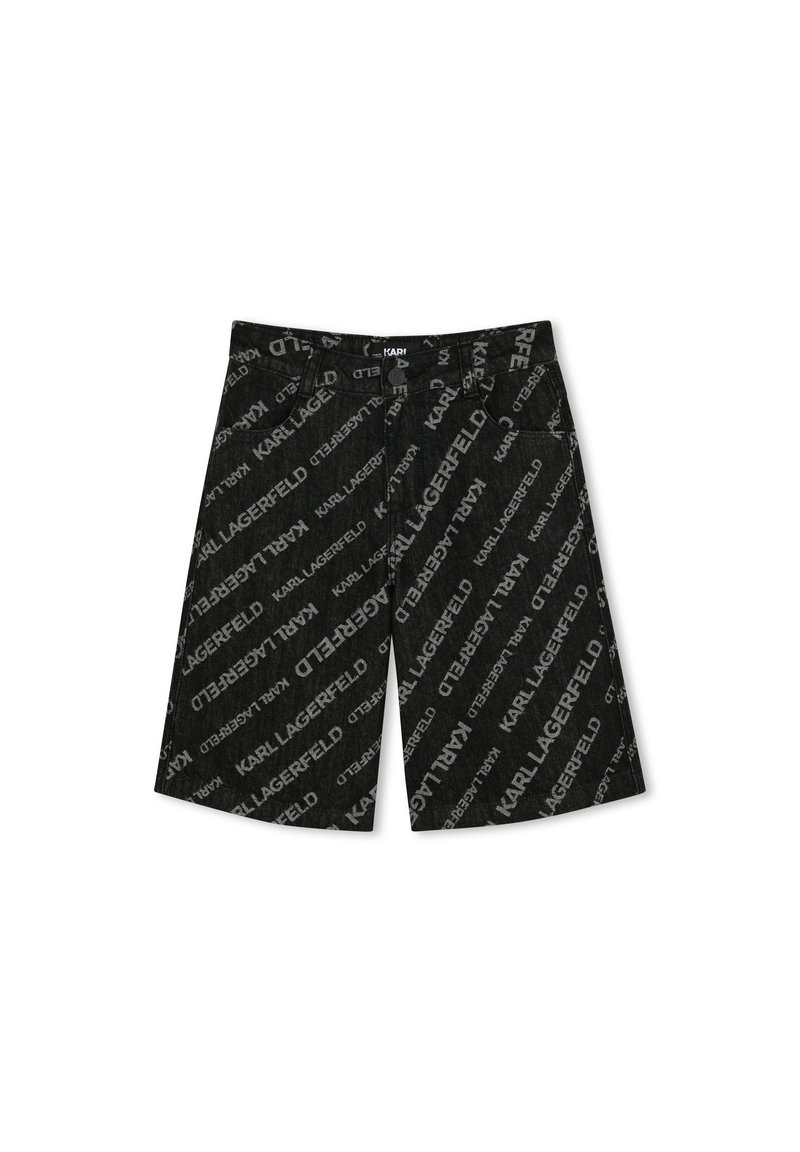 KARL LAGERFELD KIDS Jeansshort antraciet KARL LAGERFELD KIDS Jeansshort antraciet