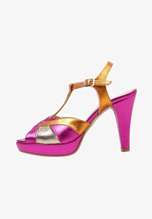 Sandra Fontán PALMIRA - Sandales à talons hauts - pink