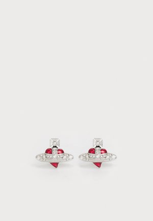 Vivienne Westwood HEART EARRINGS - Earrings - silver-coloured